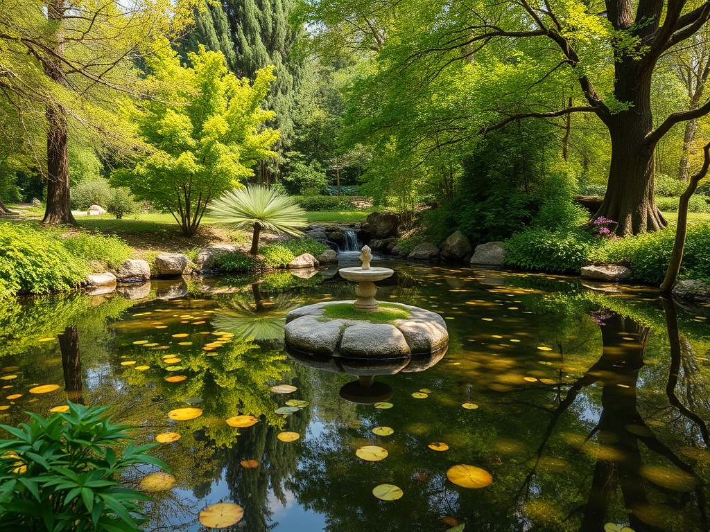 opt-stroymarket.ru | Декоративный пруд на участке: этапы создания